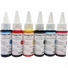 Tinta Refill Printer Ink Black 40ml, Tinta Dye Base Tutup Model Kerucut