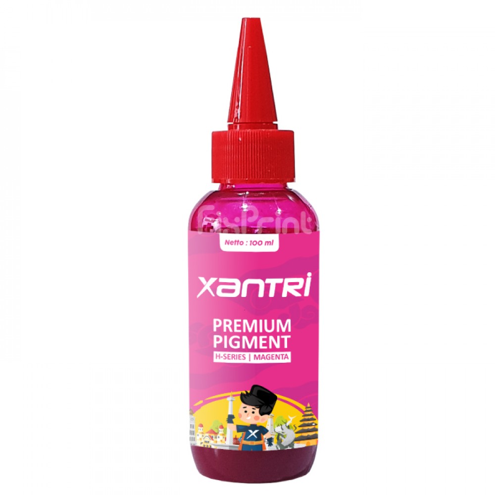 Tinta Xantri Pigment HPC Magenta 100ml, Refill Cartridge 932 932XL 933 933XL 950 950XL 951 951XL 955 955XL 970 970XL 971 971XL Printer Officejet 6100 6600 6700 7110 7510 7610 7612 Pro X451dn X451dw X476dn X476dw X551dn X551dw X576dn X576dw